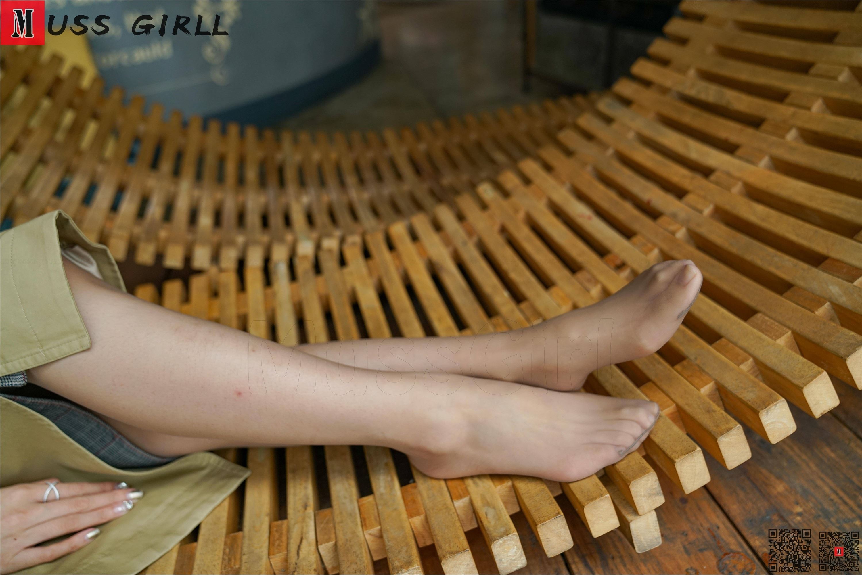 MussGirl慕丝女郎  NO.171 灰丝风衣